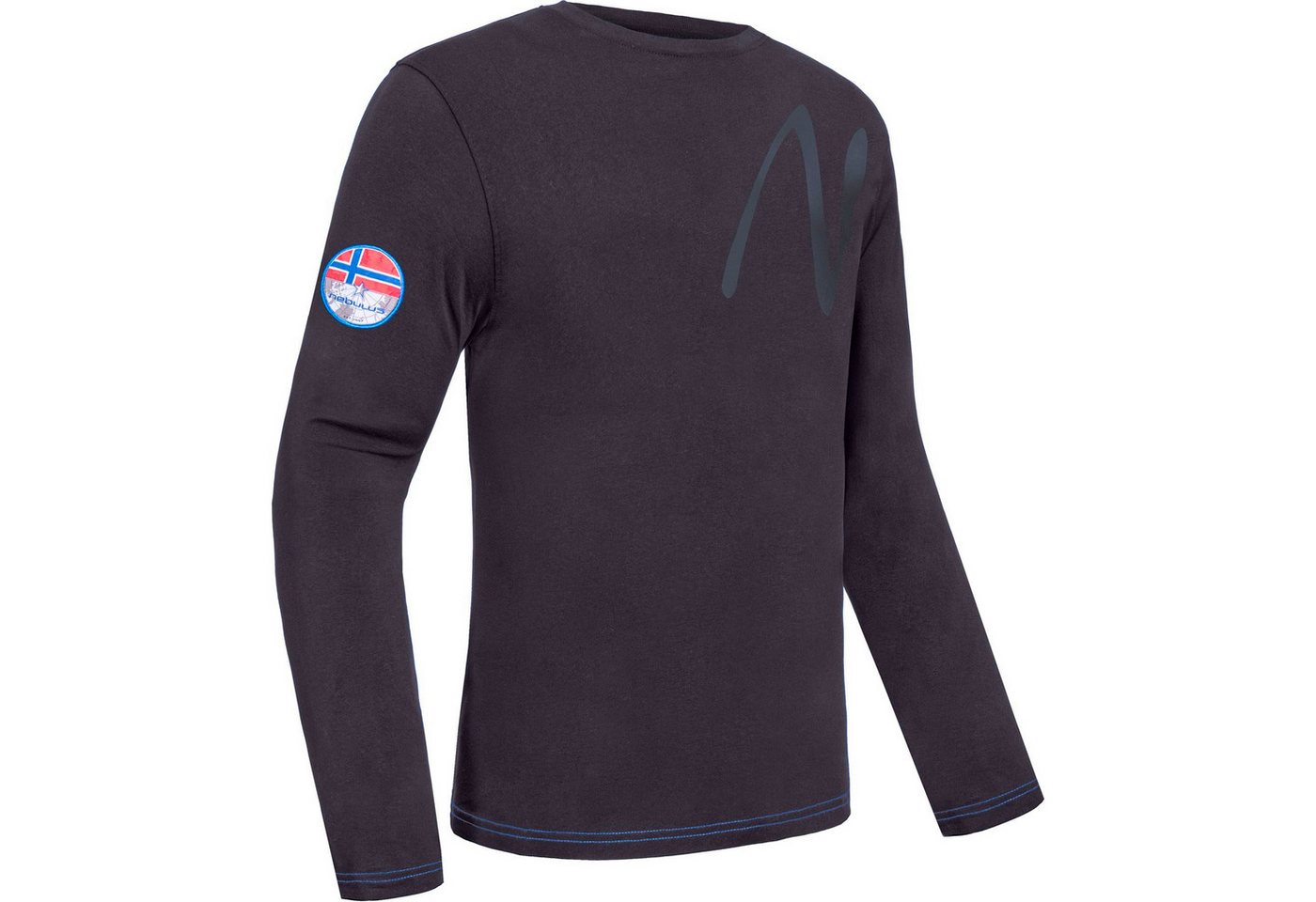 Nebulus Longsleeve CHOP, P6640 - Herren, schwarz-kobalt, XXL von Nebulus