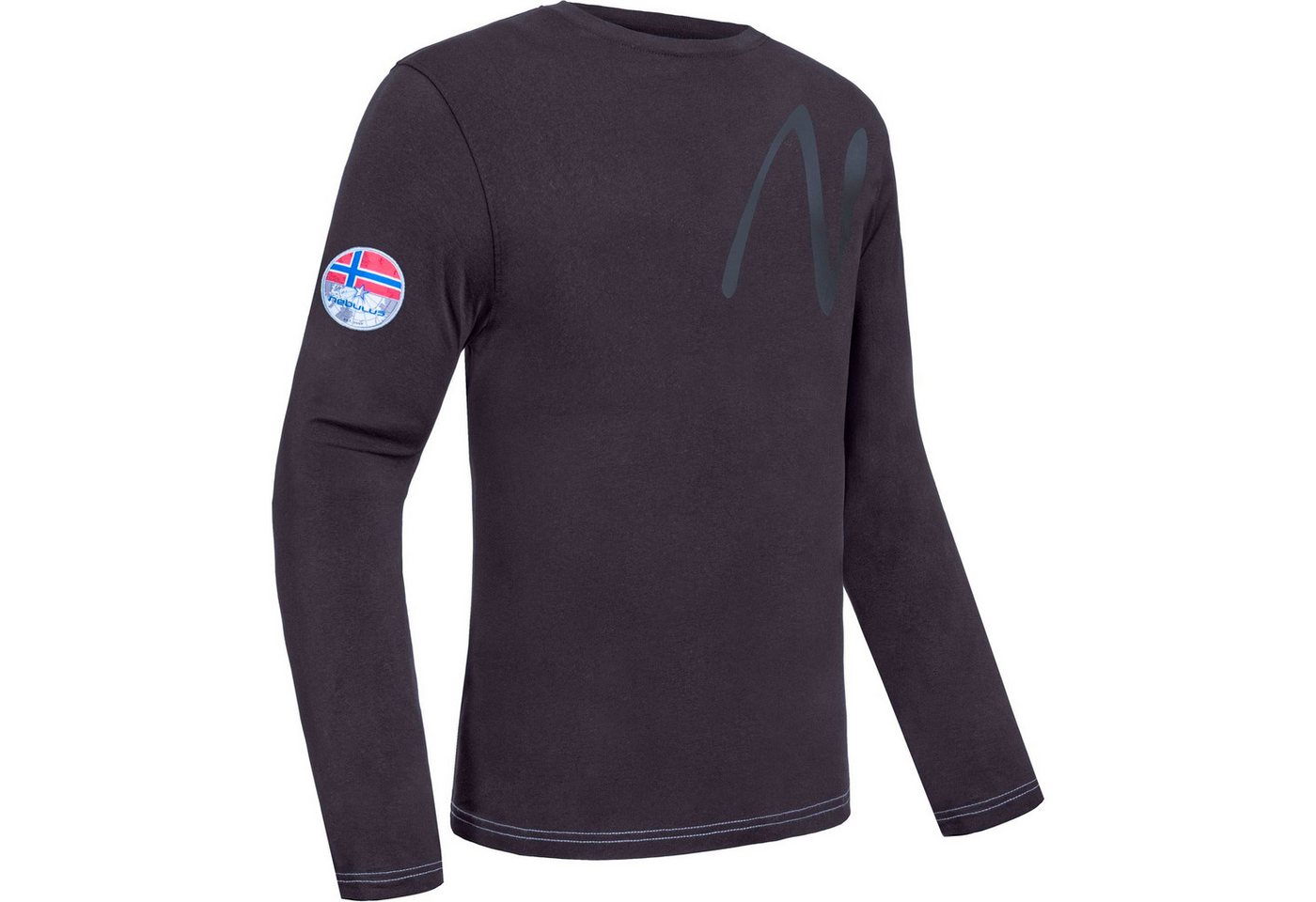 Nebulus Longsleeve CHOP, P6641 - Herren, schwarz-grau, XXL von Nebulus