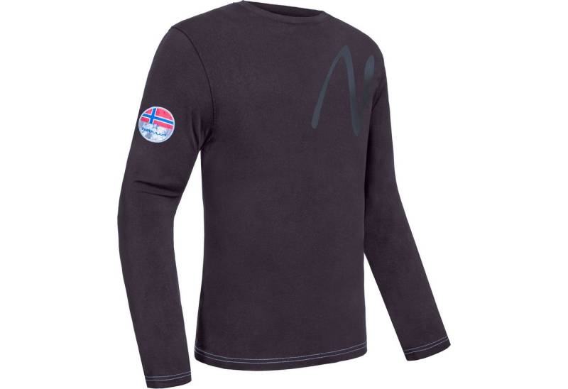 Nebulus Longsleeve CHOP, P6641 - Herren, schwarz-grau, XXL von Nebulus
