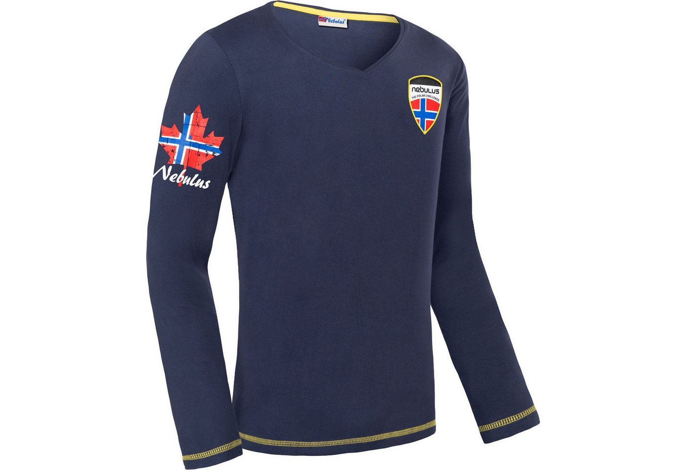 Nebulus Longsleeve COSMO, P5376 - Herren, navy, S von Nebulus