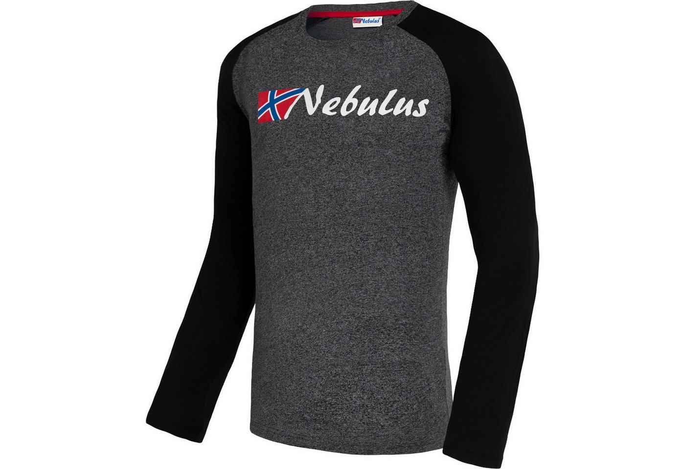 Nebulus Longsleeve CUP, P5093 - Herren, grau meliert, XXL von Nebulus