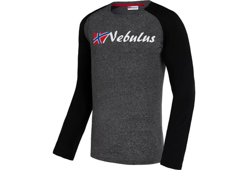 Nebulus Longsleeve CUP, P5093 - Herren, grau meliert, XXL von Nebulus