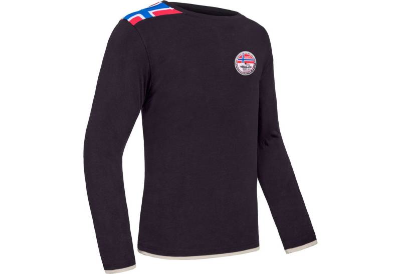 Nebulus Longsleeve FREEKY, P6680 - Herren, schwarz-grau, M von Nebulus