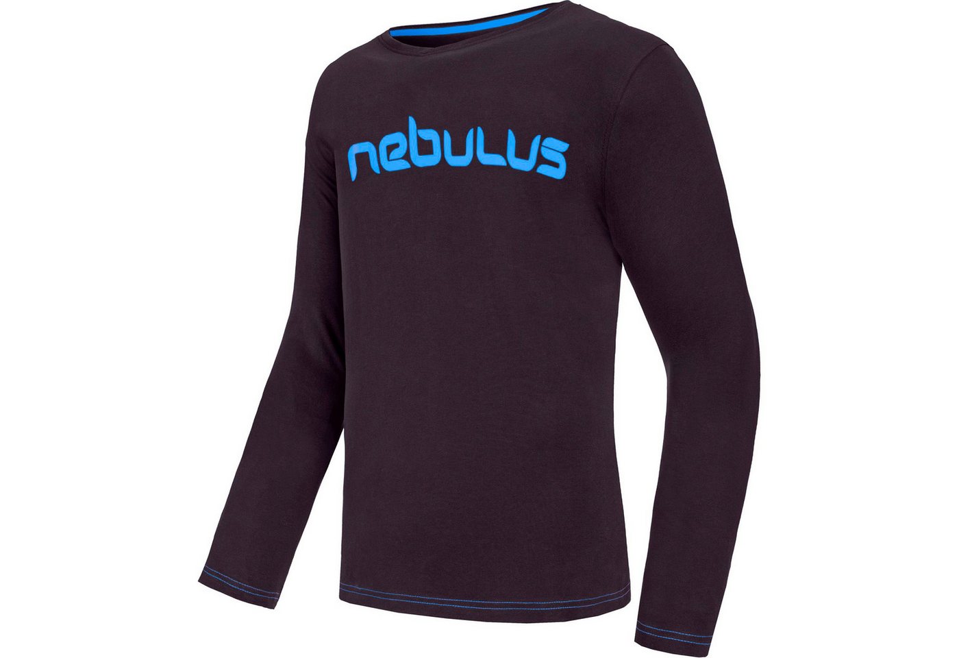 Nebulus Longsleeve SALOS, P6870 - Herren, schwarz-kobalt, XXL von Nebulus
