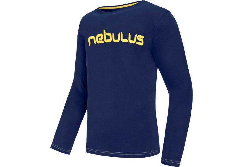 Nebulus Longsleeve SALOS, P6872 - Herren, navy-gelb, M von Nebulus