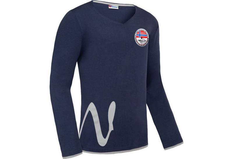 Nebulus Longsleeve VEIT, P5371 - Herren, navy, M von Nebulus