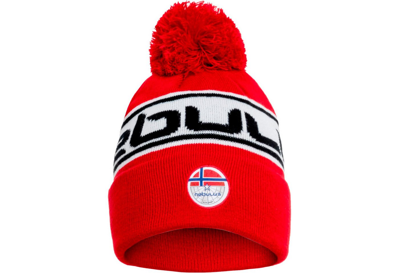Nebulus Mütze & Schal BLAKE, P6263 - Unisex, rot, onesize von Nebulus