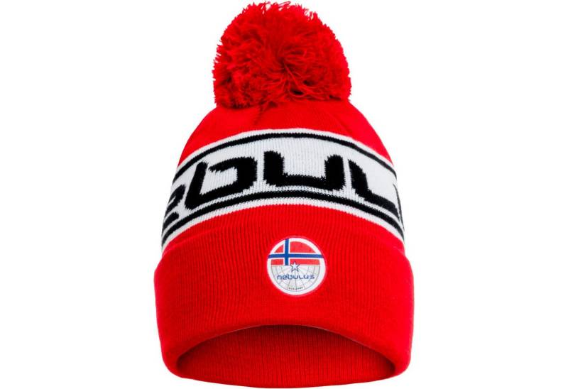 Nebulus Mütze & Schal BLAKE, P6263 - Unisex, rot, onesize von Nebulus