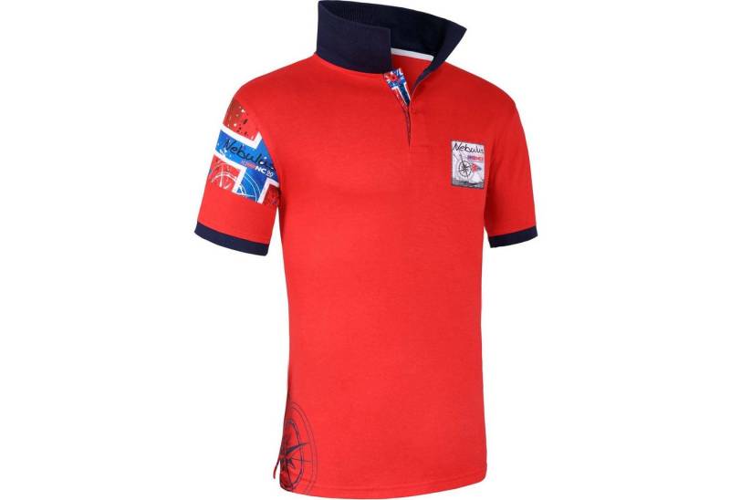 Nebulus Poloshirt ARENDAL, Q2061 - Herren, rot, XL von Nebulus