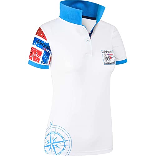 Nebulus Poloshirt Arendal weiß L von Nebulus