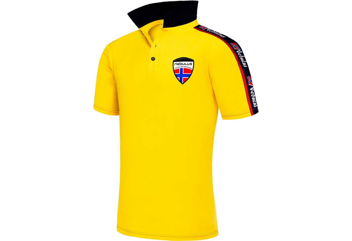 Nebulus Poloshirt BELA, P5313 - Herren, gelb, M von Nebulus