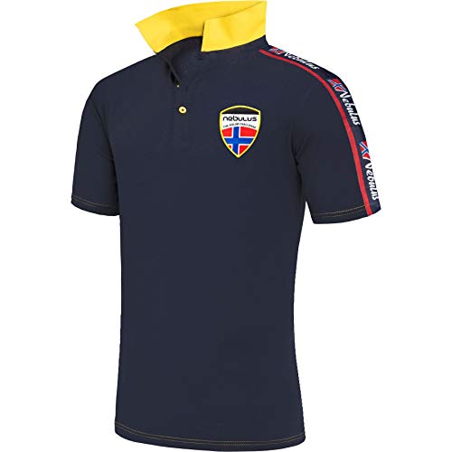 Nebulus Herren Poloshirt BELA, Shirt, Sweatshirt, Polo, Navy - L von Nebulus