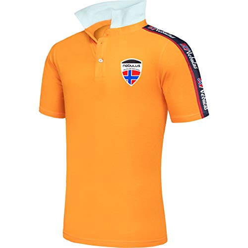 Nebulus Herren Poloshirt BELA, Shirt, Sweatshirt, Polo, orange - L von Nebulus