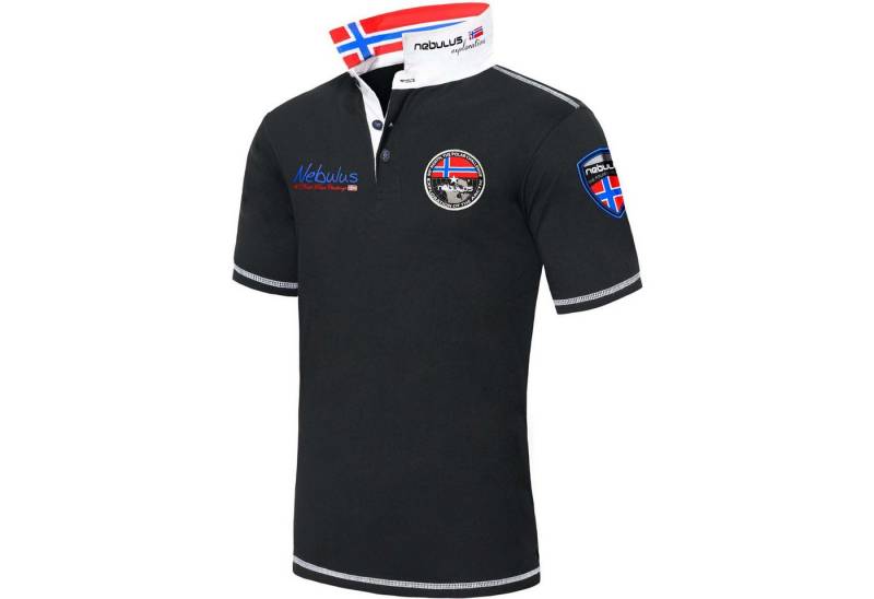 Nebulus Poloshirt BENTER, Q806 - Herren, schwarz, XXL von Nebulus