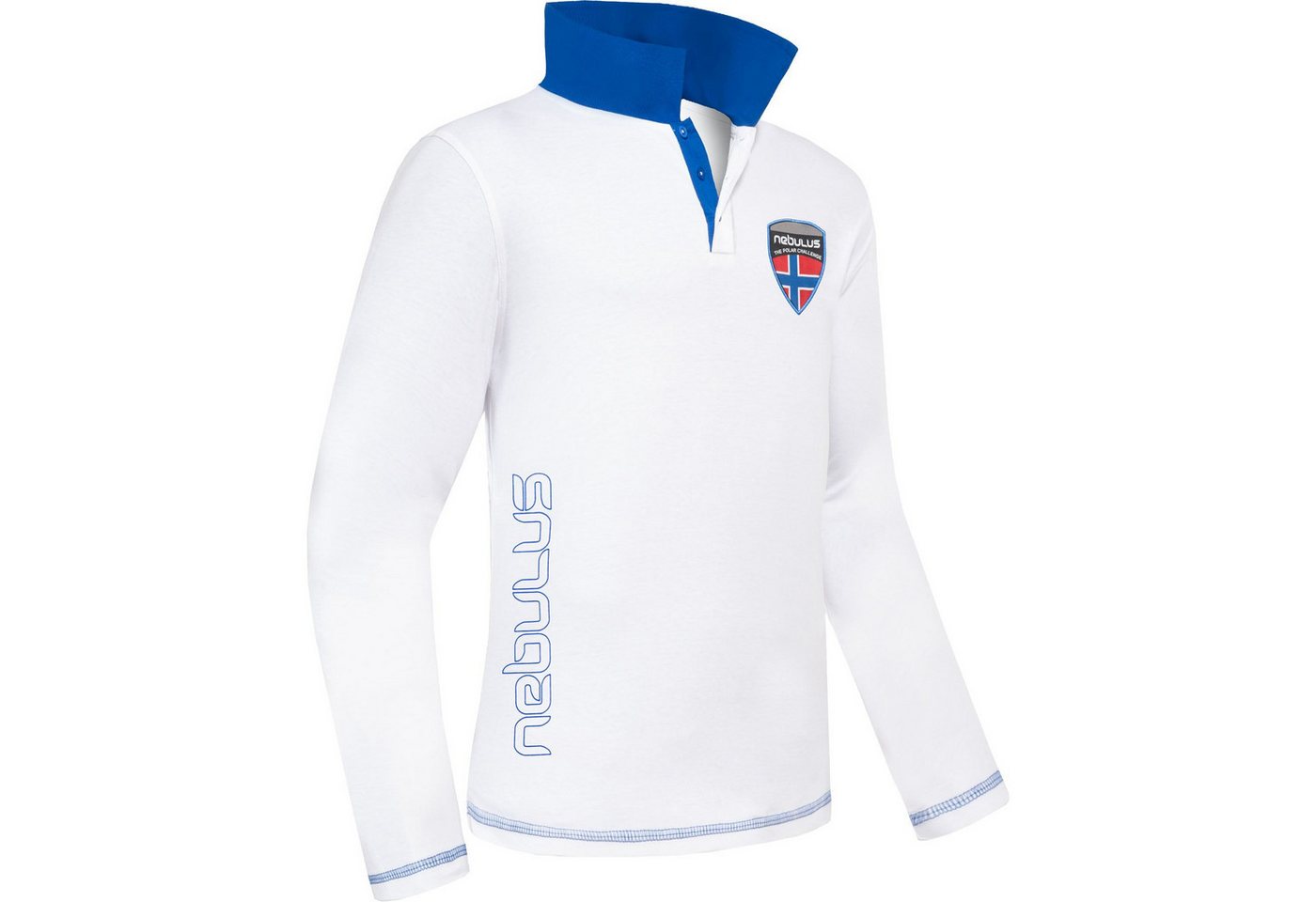 Nebulus Poloshirt BENTUS, P5387 - Herren, weiß, M von Nebulus