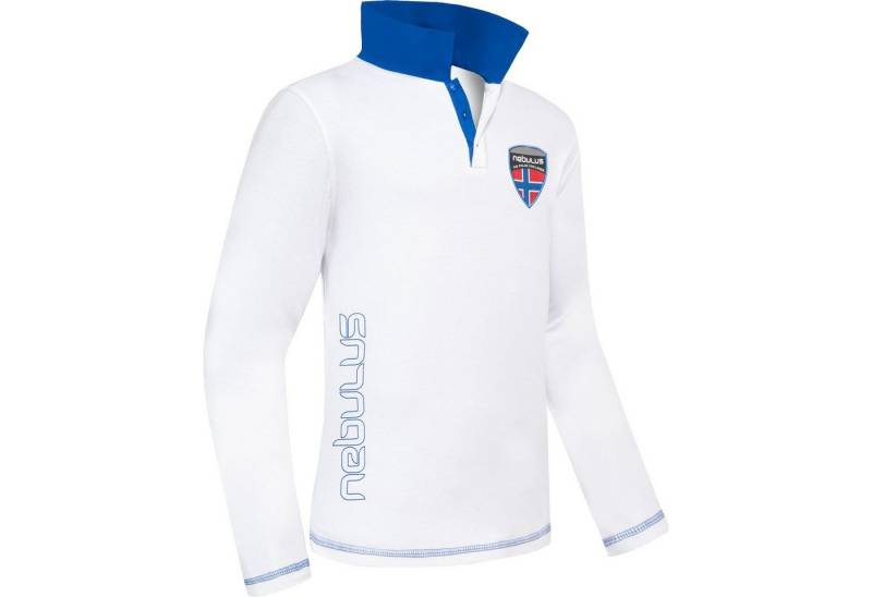 Nebulus Poloshirt BENTUS, P5387 - Herren, weiß, M von Nebulus