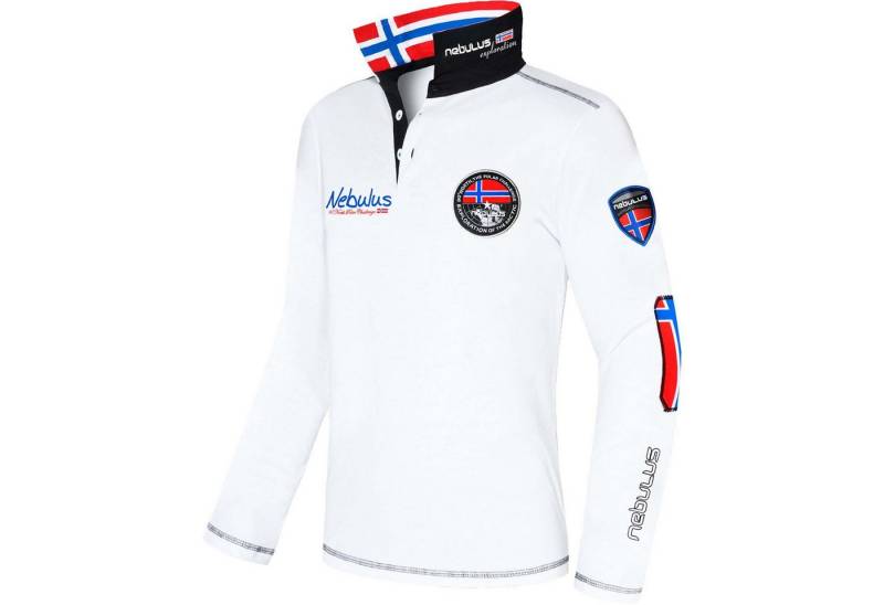 Nebulus Poloshirt BENTY, Q768 - Herren, weiß, L von Nebulus