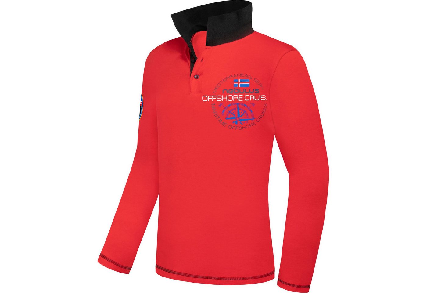 Nebulus Poloshirt BILLER, P5397 - Herren, rot, XXL von Nebulus