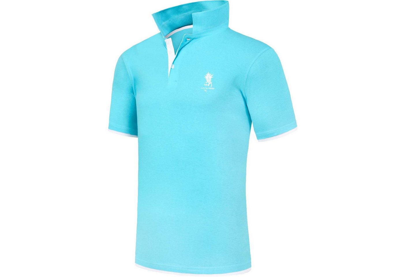 Nebulus Poloshirt BRAM, F113 - Herren, türkis, M von Nebulus