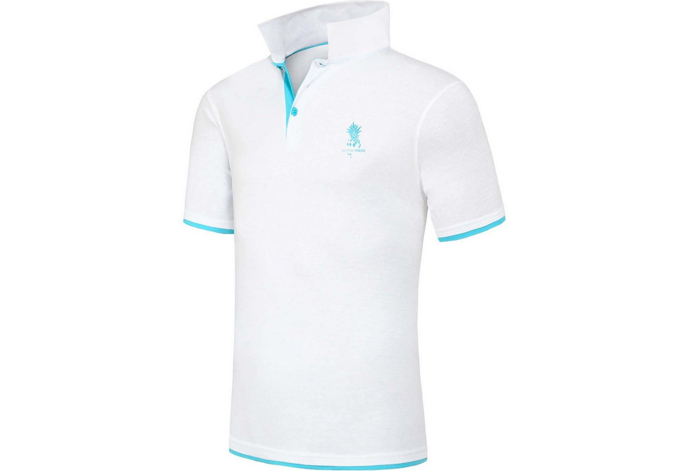 Nebulus Poloshirt BRAM, F115 - Herren, weiß, XL von Nebulus