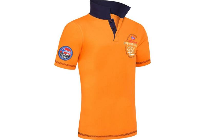 Nebulus Poloshirt CRAIG, P5273 - Herren, orange, M von Nebulus