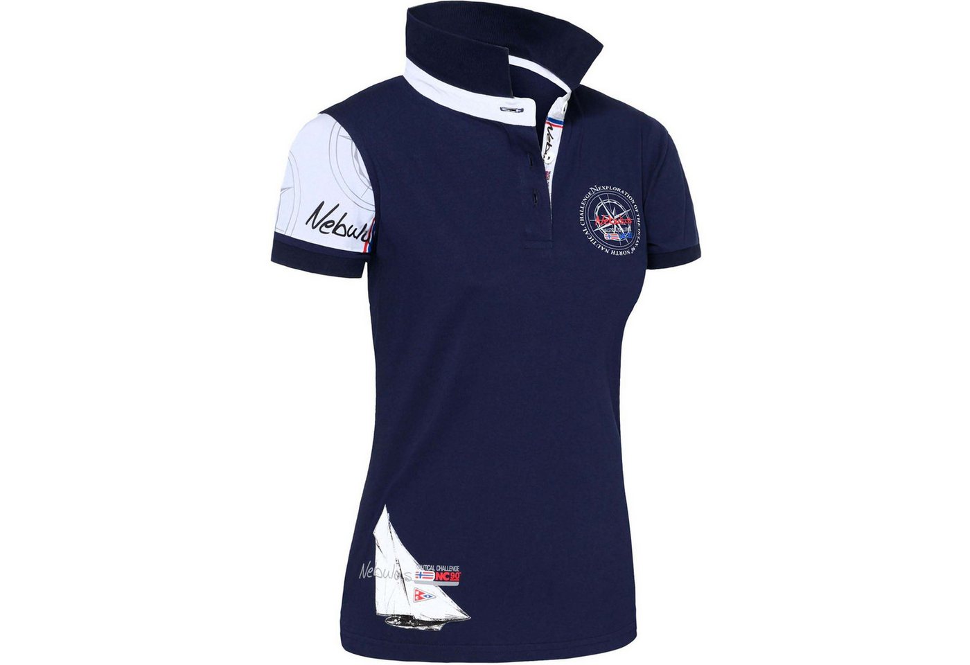 Nebulus Poloshirt DEEP BLUE, Q2357 - Damen, navy, M/38 von Nebulus