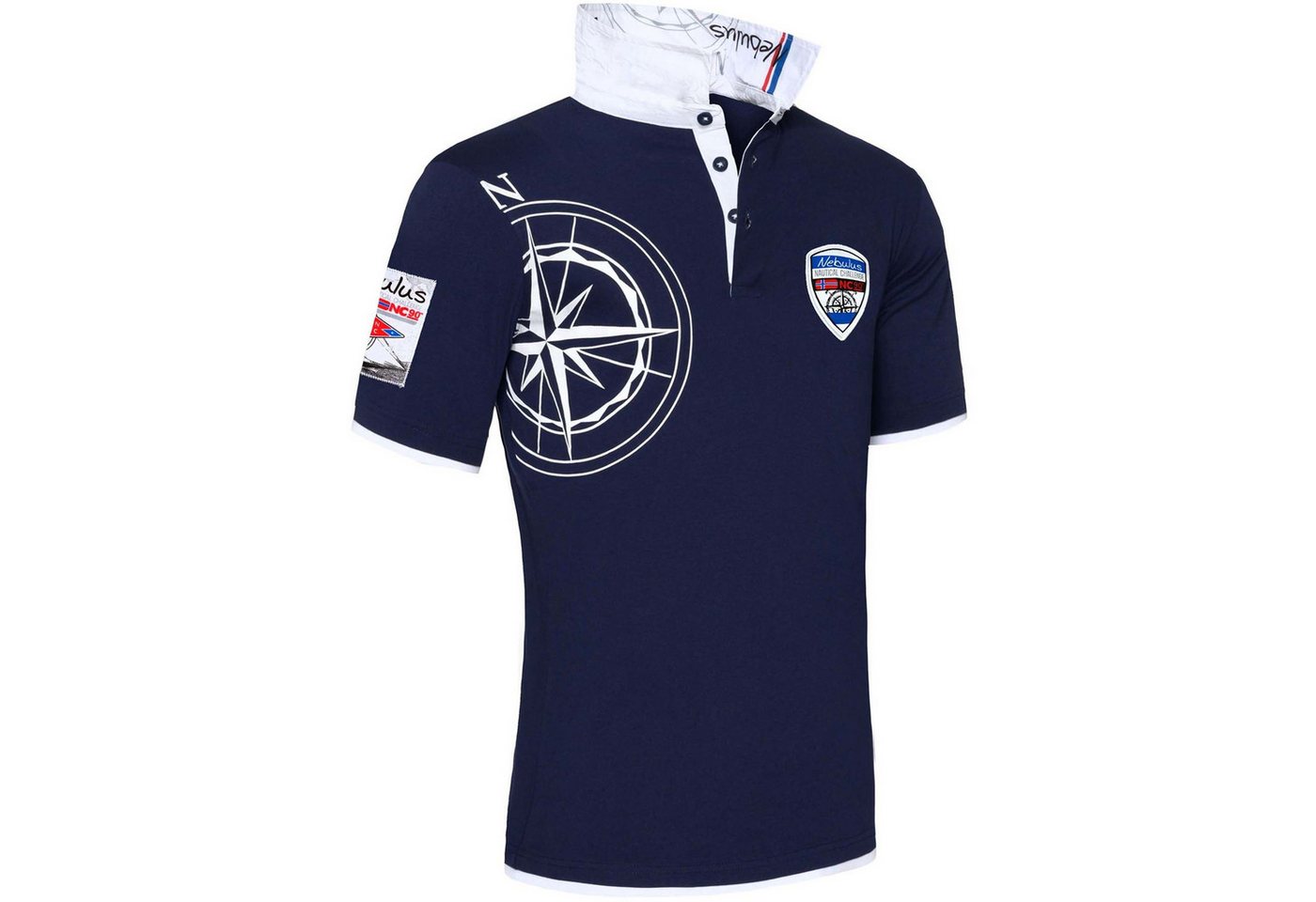 Nebulus Poloshirt EGERSUND, Q2067 - Herren, navy, XL von Nebulus
