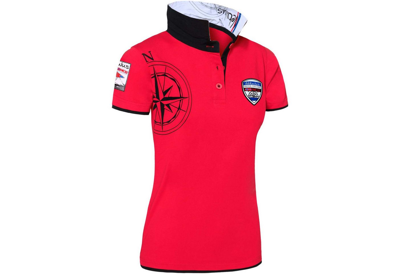 Nebulus Poloshirt EGERSUND, Q2070 - Damen, rot, XL/42 von Nebulus