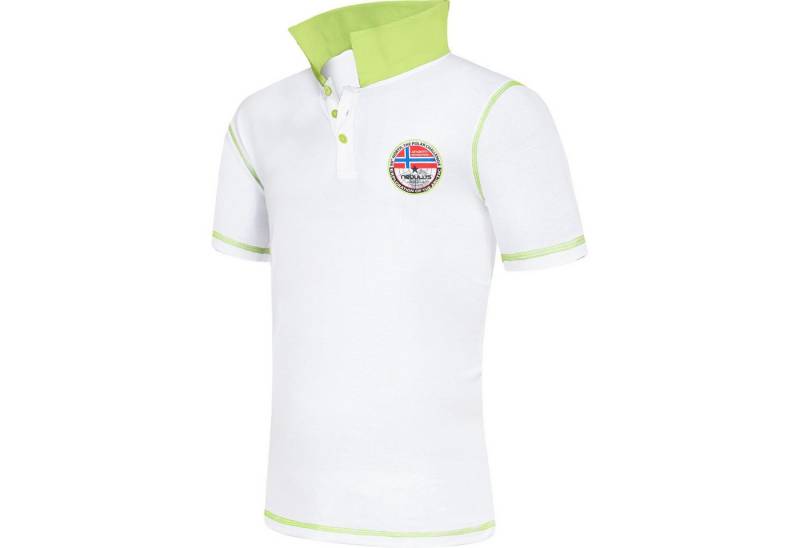 Nebulus Poloshirt ENTERTAIN, P5402 - Herren, weiß, XXL von Nebulus
