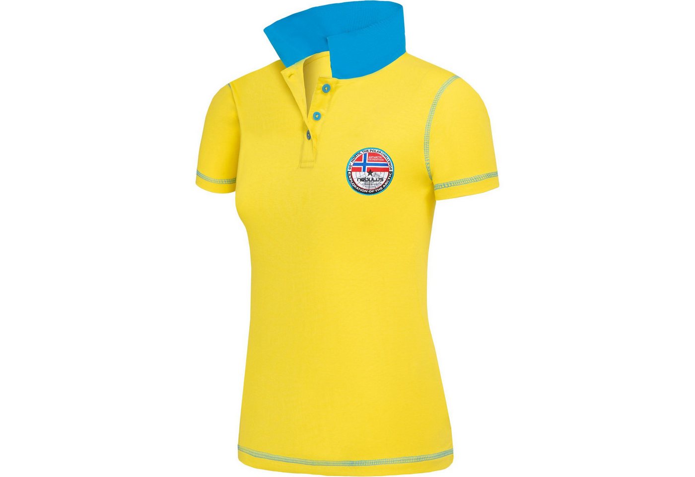 Nebulus Poloshirt ENTERTAIN, P5412 - Damen, gelb, M/38 von Nebulus