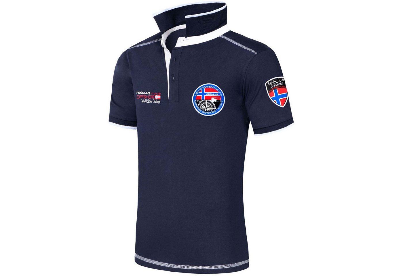 Nebulus Poloshirt FORWARD, P4044 - Herren, navy, L von Nebulus