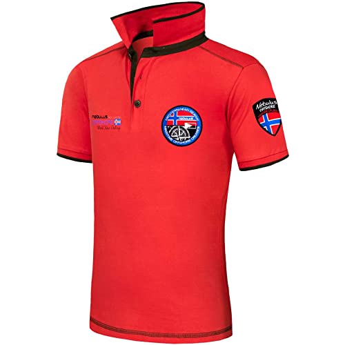 Nebulus Herren Forward, Shirt, Sweatshirt, Polo, rot - XL von Nebulus