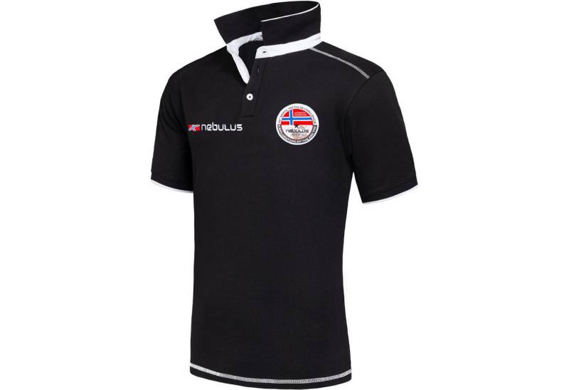 Nebulus Poloshirt ISLA, P5260 - Herren, schwarz, S von Nebulus