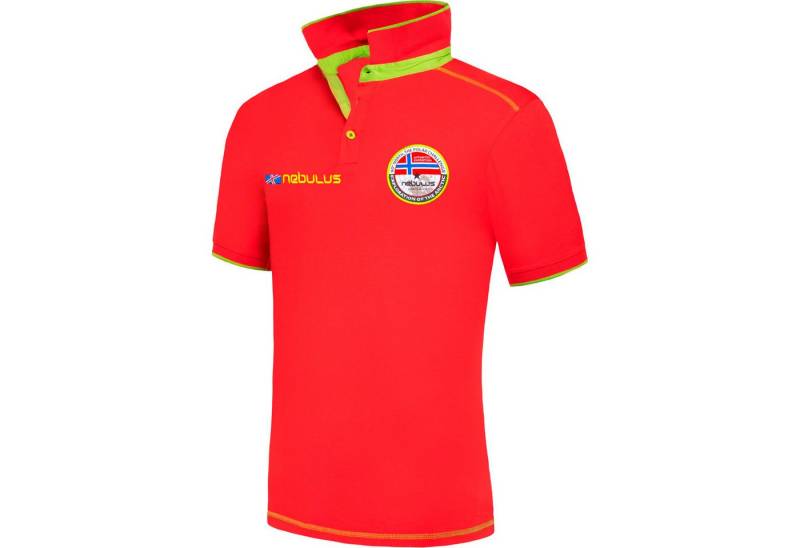Nebulus Poloshirt ISLA, P5265 - Herren, rot, XXL von Nebulus
