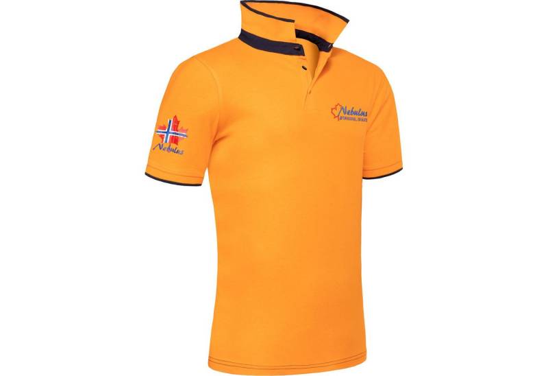 Nebulus Poloshirt JANDER, P4988 - Herren, orange, L von Nebulus