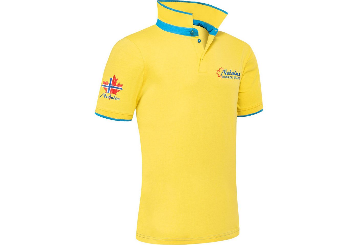 Nebulus Poloshirt JANDER, P4990 - Herren, gelb, M von Nebulus