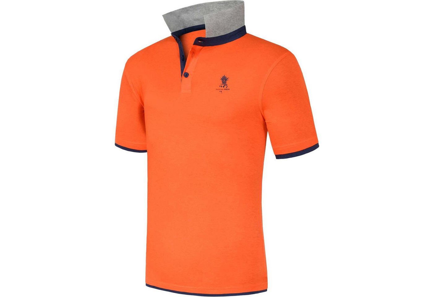 Nebulus Poloshirt KEYS, F361 - Herren, orange, S von Nebulus