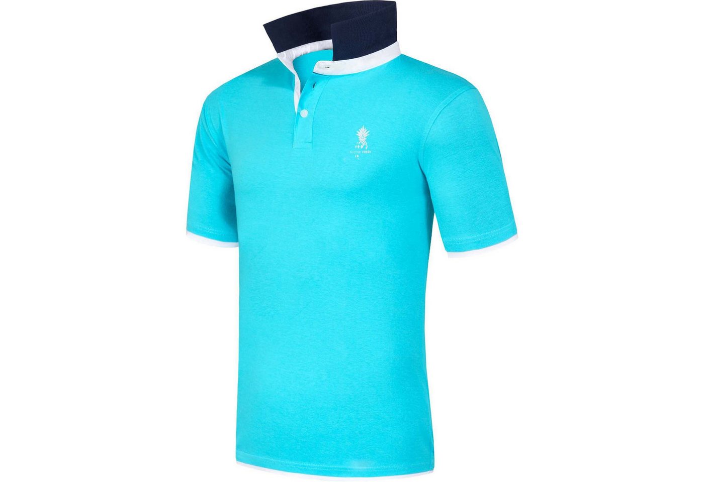 Nebulus Poloshirt KEYS, F363 - Herren, türkis, S von Nebulus