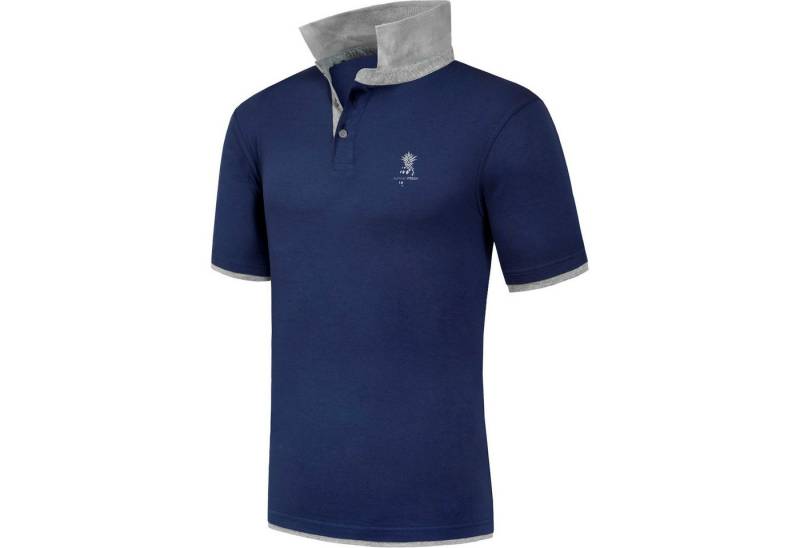 Nebulus Poloshirt KEYS, F366 - Herren, navy/grau, XL von Nebulus