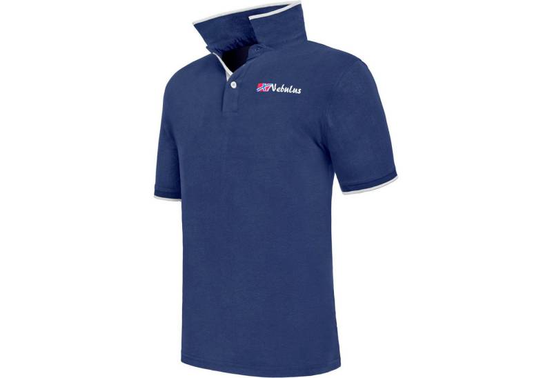Nebulus Poloshirt LASTONE, P6753 - Herren, navy-weiß, L von Nebulus