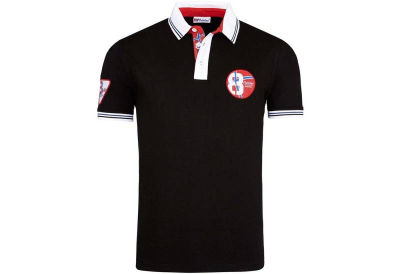 Nebulus Poloshirt LAUX, P1152 - Herren, schwarz, M von Nebulus