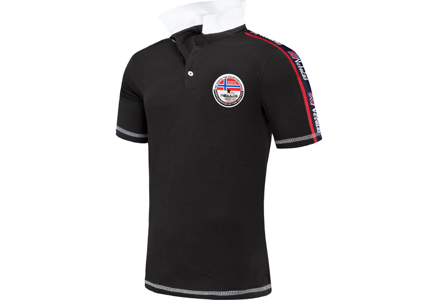 Nebulus Poloshirt NEBI, P4970 - Herren, schwarz, XXL von Nebulus