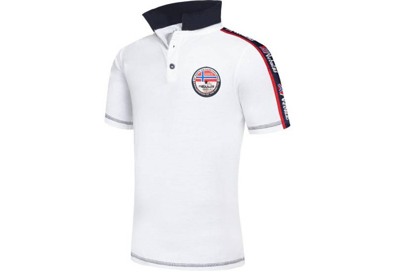Nebulus Poloshirt NEBI, P4973 - Herren, weiß, XXL von Nebulus