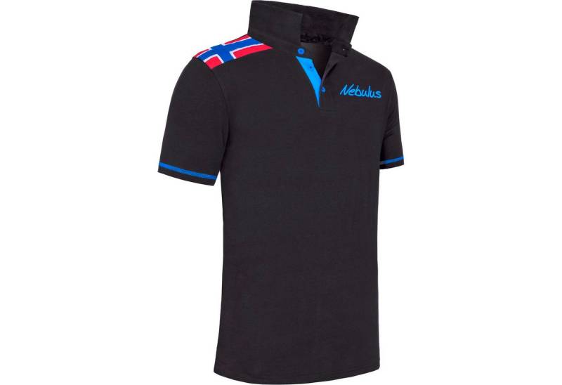 Nebulus Poloshirt NORWEGEN, P6841 - Herren, schwarz-kobalt, L von Nebulus