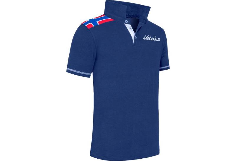 Nebulus Poloshirt NORWEGEN, P6844 - Herren, navy-weiß, M von Nebulus