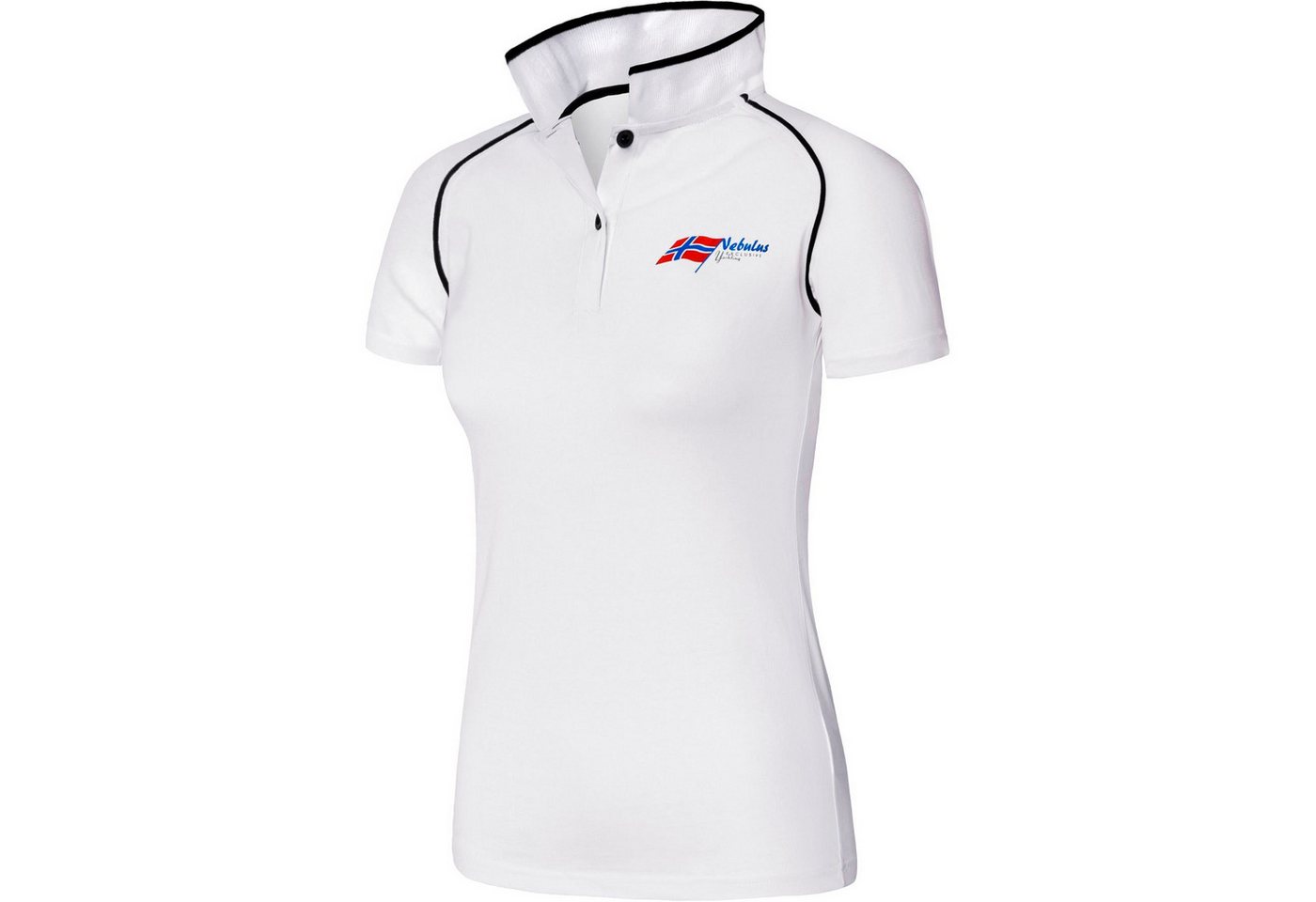 Nebulus Poloshirt OCEANS, P1103 - Damen, weiß, S/36 von Nebulus
