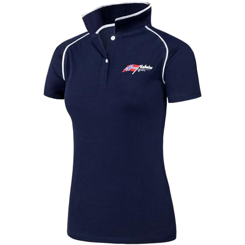 Nebulus Poloshirt Oceans Damen - T560 (D) (Model: P1102 - Damen, Navy; Größe: M/38) von Nebulus