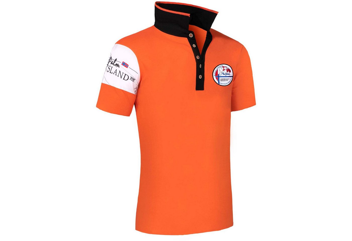 Nebulus Poloshirt PAITAS, P4034 - Herren, orange, XXL von Nebulus