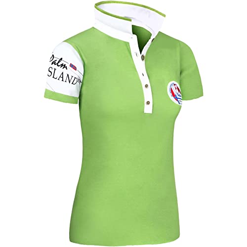 Nebulus Damen Poloshirt PAITAS, Shirt, Sweatshirt, Polo, Kiwi - L/40 von Nebulus