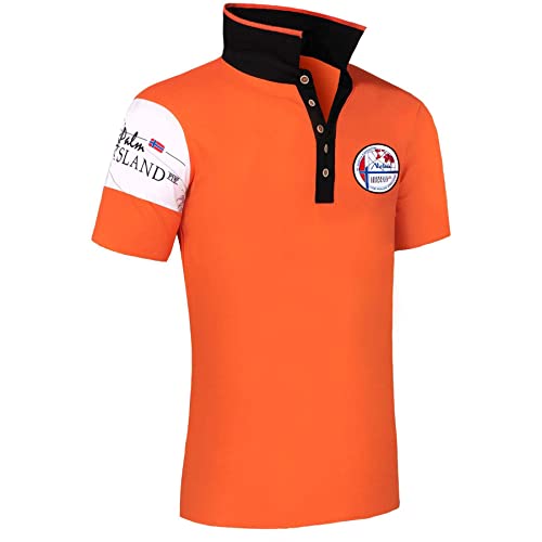 Nebulus Herren Poloshirt PAITAS, Shirt, Sweatshirt, Polo, orange - M von Nebulus